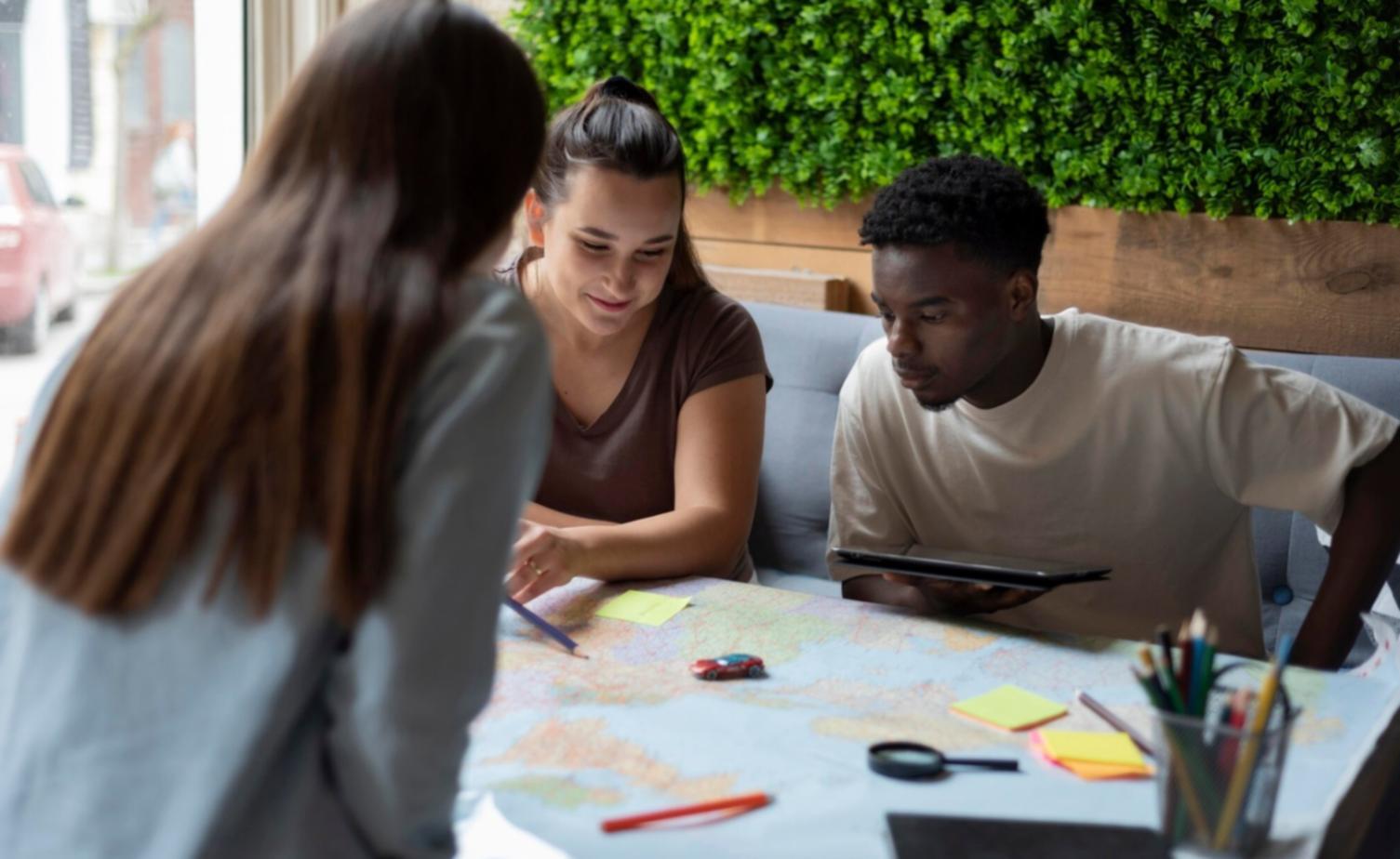 Sessione di formazione pratica con partner
